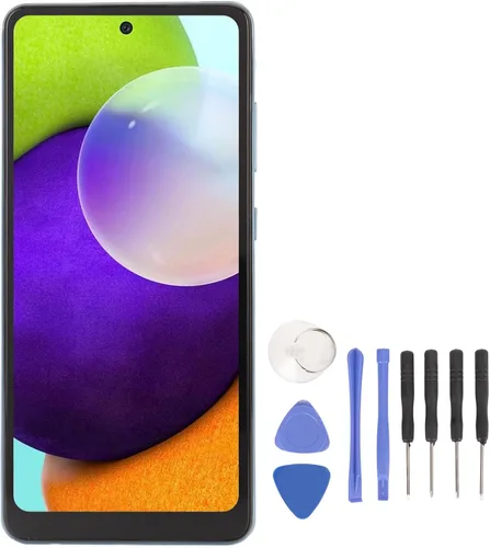 Reemplazo de pantalla táctil LED orgánica para SAMSUNG A52 4G 6.5 pulgadas pantalla digitalizador Asamblea con sensor de huellas dactilares y
