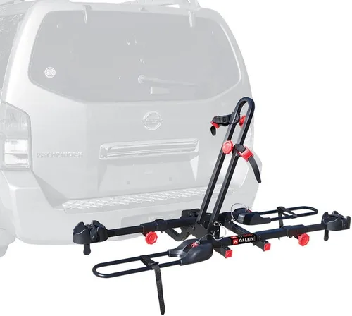Miniatura 11 de Allen Sports Deluxe - Soporte de enganche para 2 bicicletas, modelo ZN520, color negro