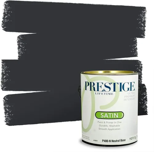 Miniatura 248 de Prestige Paints - 2 en 1, pintura base y pintura de exterior, P500-N-SW7020 SW6991-PCM