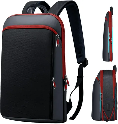 Miniatura 6 de ZINMARK Mochila delgada expandible para laptop de 15, 15.6 y 16 pulgadas, antirrobo, bolsa duradera para computadora, multiusos, de gran capacidad