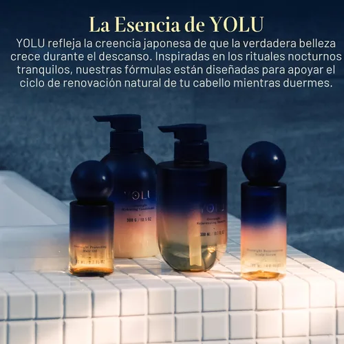 Miniatura 7 de YOLU - Acondicionador profundo para cabello dañado - Acondicionador hidratante japonés durante la noche - Desenredante antiencrespamiento