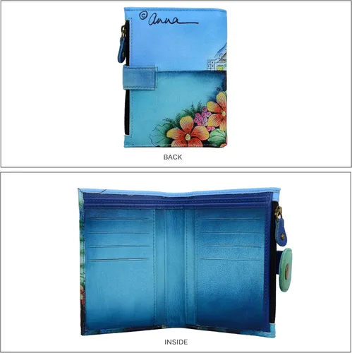 Miniatura 74 de Anna by Anuschka Cartera de mujer pintada a mano de cuero genuino para mujer