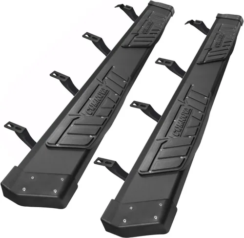 Miniatura 14 de COMNOVA Estribos de Aluminio Compatibles con 2007-2018 Silverado/GMC Sierra 1500 2500HD 3500HD Crew Cab, 2019 Silverado/Sierra 2500HD 3500HD Crew