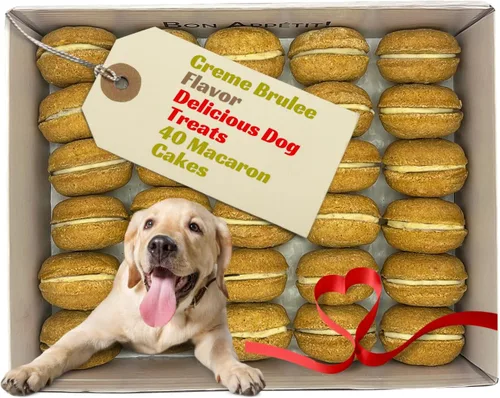 Miniatura 21 de Bonne et Filou Golosinas para perros, pasteles de mantequilla de maní, regalo de cumpleaños para perros de raza mediana a grande – Pasteles