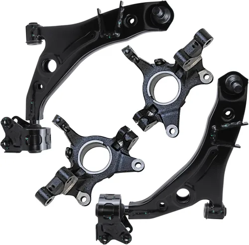 Miniatura 32 de Detroit Axle - Kit de 4 brazos de control delanteros para Ford Mustang 05-10, 2 brazos de control inferiores, 2 puntales 2005 2006 2007 2008 2009