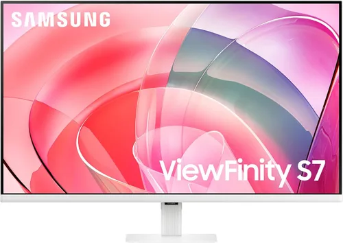 Samsung Monitor de computadora LED S70D 4K HDR de 32 pulgadas - LS32D701EANXZA - Blanco