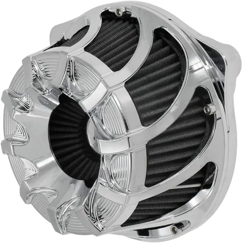 Miniatura 11 de Kit de entrada de aire limpiador de aire CNC para motocicletas con turbina, filtro de aire para Harley Sportster XL Touring Softail Dyna
