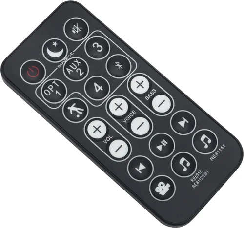 Miniatura 4 de PERFASCIN Reemplazo de control remoto apto para sistema de barra de sonido Polk RE6915 RE81141 RE8112/SB1 RE6915-1 RE69151 RE8112-1 RE81121 RE8114-1