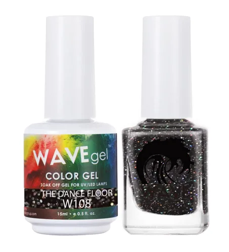 Miniatura 56 de WAVEGEL - Juego dúo de gel y esmalte de uñas a juego - Colección Simplicity - #P109 Blizzard I 0.5 onzas