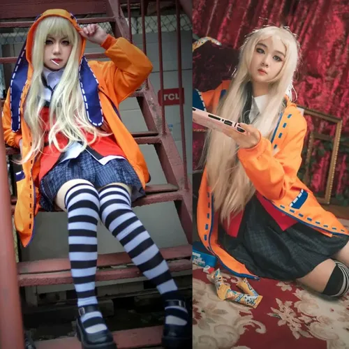 Miniatura 5 de KINOMOTO Runa Yomozuki - Disfraz de cosplay con capucha para fiesta de Halloween
