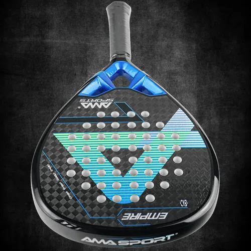 Miniatura 6 de AMA SPORT Raqueta de pádel Superficie de Fibra de Carbono con núcleo de espuma EVA Memory Flex Core Pádel Raqueta de Tenis Raqueta de Pádel Ligeras