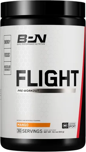 Miniatura 7 de BARE PERFORMANCE NUTRITION BPN Flight Pre Entrenamiento, Apoya la Energía y el Enfoque Mental, Resistencia Mejorada y Bombas Musculares