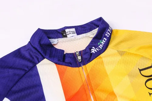 Miniatura 118 de Nuevo Pro cremallera completa hombres ciclismo Jersey manga corta Riding Shirt USA