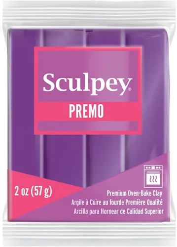 Miniatura 19 de Sculpey Premo™ Arcilla polimérica para horno, Rosado con brillo, No tóxica, barra de 2 oz., Ideal para hacer joyas, vacaciones, DIY, medios mixtos