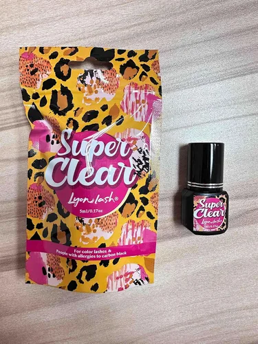 Miniatura 7 de Lyon Lash Super Clear - Pegamento de extensión de pestañas de 0.2 fl oz 1 a 2 sec tiempo de secado 6 a 8 semanas Suministros adhesivos negros