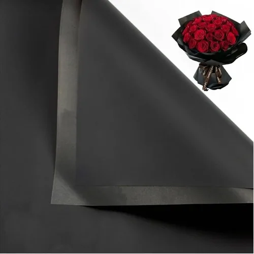 Miniatura 15 de BBJ WRAPS - Papel de envoltura de flores translúcido para florista, resistente al agua, duradero, papel de envoltura de ramo para arreglos florales