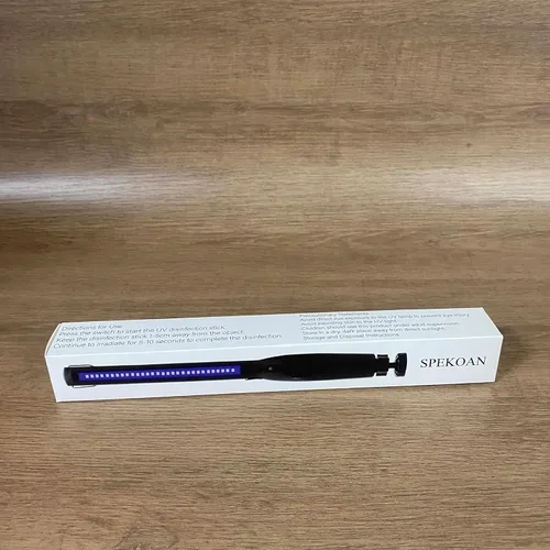 Miniatura 8 de Desinfectante de luz UV – Varita de luz UV portátil – Dispositivo de mano recargable para reducir bacterias y virus, ligero y fácil de usar