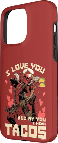 Miniatura 70 de Marvel Deadpool I Love You and by You I Mean Tacos - Carcasa para iPhone 17