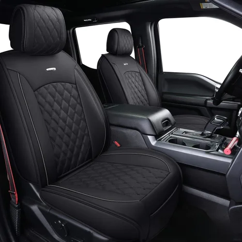 Miniatura 7 de Aierxuan - fundas de asiento de automóvil Negro