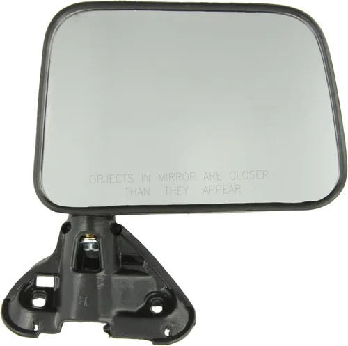 Miniatura 2 de Fit System Espejo lateral del conductor para montaje de puerta de camioneta Toyota, negro, plegable, manual