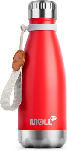 Miniatura 15 de Botella de agua para niños, botella de agua deportiva de acero inoxidable de 12 onzas con aislamiento al vacío para la vuelta a la escuela, botella