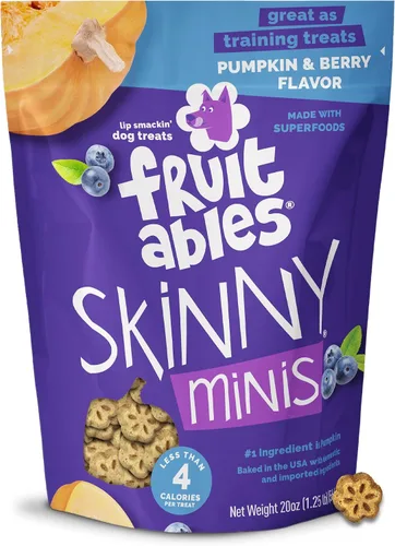 Miniatura 16 de Fruitables Skinny Mini golosinas para perros, golosinas saludables de batata para perros, bajas en calorías y deliciosas, para entrenamiento