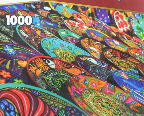 Miniatura 4 de Juego de 2 rompecabezas de recuerdos, 1000 piezas, pájaros coloridos