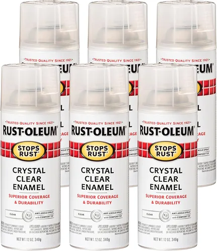 Miniatura 27 de Rust-Oleum 285092 - Pintura en aerosol para prevención del óxido, 12 onzas, transparente satinado Satinado claro