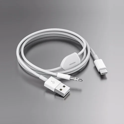 Miniatura 6 de Cable USB C a conector auxiliar de audio de 0.138 in con cable de carga Compatible con iPhone 17/16/15/Samsung Galaxy S20/S20, puerto tipo C