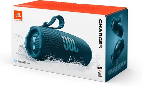 Miniatura 10 de JBL Charge 6 - Altavoz Bluetooth portátil, impermeable y a prueba de caídas, sonido JBL Pro potente con refuerzo de sonido AI, 28 horas de tiempo