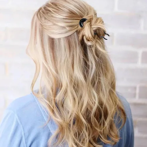 Miniatura 7 de Horquillas para el cabello francés, horquillas en forma de U, horquillas francesas para moños de mujer, accesorios para el cabello para mujeres