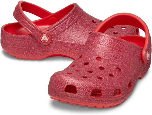 Miniatura 2 de Crocs Zuecos clásicos con purpurina unisex para adultos