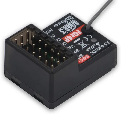 Miniatura 7 de GoolRC Receptor Flysky FGr4P, 2.4GHz 4CH AFHDS 3 Receptor de control remoto PWM/PPM/I.Bus/S.Bus salida compatible con Flysky Noble NB4+ NB4 Pro+