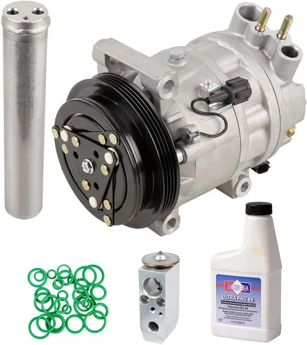 Kit de compresor de CA y A/C para Infiniti G35 Coupé G35x 2003 2004 2005 2006 - BuyAutoParts 60-84360RK NUEVO