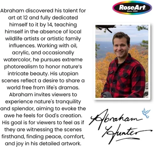Miniatura 5 de RoseArt - Abraham Hunter - Autumn Gathering - Rompecabezas de 1000 piezas para adultos