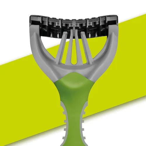 Miniatura 3 de Wilkinson Sword Xtreme 3 Eco Green X 4 - Maquinilla de afeitar desechable para hombre ecológica y reciclable - 70 Gr 4027800175000