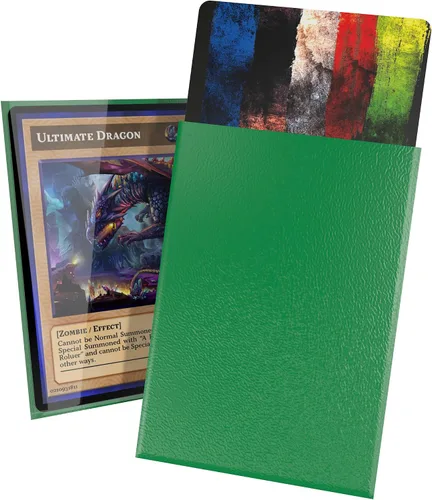 Miniatura 13 de Ultimate Guard Fundas exteriores para cartas Cortex, 100 fundas estándar de tamaño TCG, 66 x 91 mm, con respaldo negro, acabado brillante, sin PVC