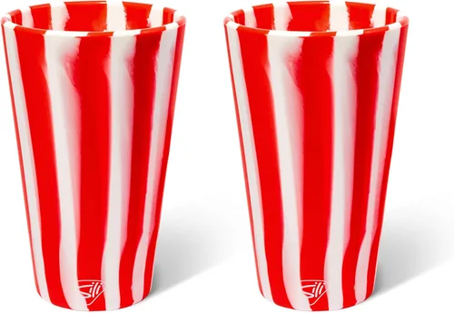Miniatura 37 de Silipint Vaso de pinta de silicona de 16 oz – Vaso reutilizable irrompible sin BPA de silicona – Apto para lavavajillas, microondas y congelador