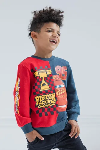 Miniatura 2 de Disney Lion King Mickey Mouse Pixar Cars Lightning McQueen Simba Pluto Sweatshirt Toddler to Big Kid