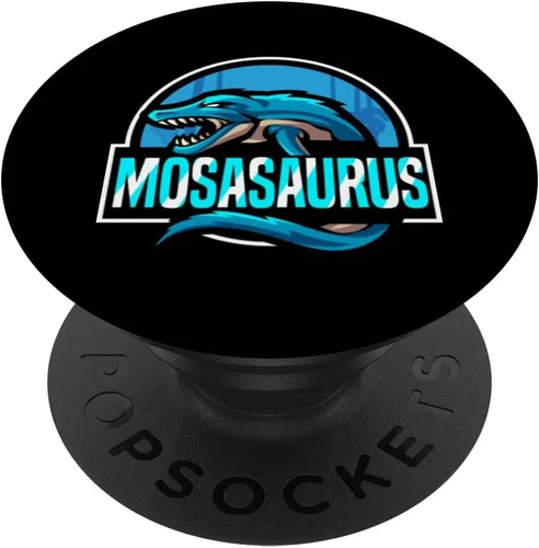 Sea-Rex Dino Future Paleontólogo Dinosaurio Mosasaurus PopSockets PopSockets intercambiable PopGrip