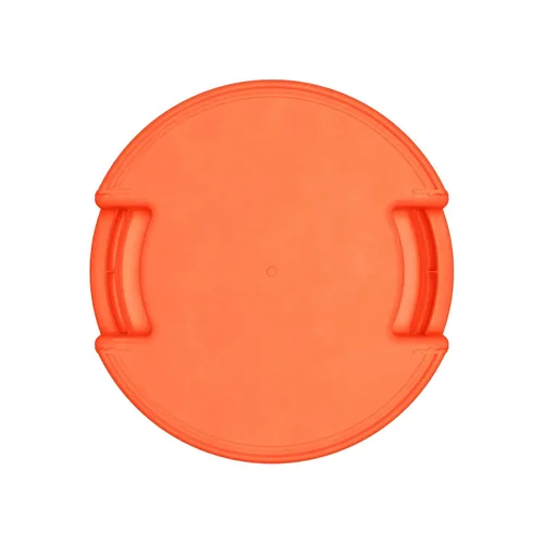 Miniatura 7 de SPARTA Bronco Contenedor de Basura Contenedor de Desechos, Contenedor de Basura Redondo para Eliminación, 10 Galones, Naranja, (Paquete de 6)