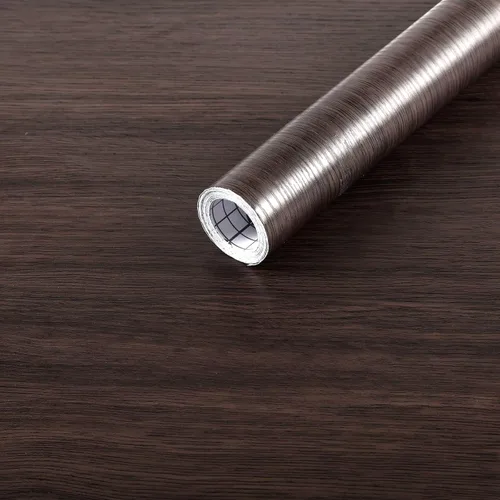 Miniatura 8 de Arthome - Papel de contacto de madera autoadhesivo de nogal marrón, 16.5 x 393 pulgadas, película de vinilo decorativa para encimera, armarios