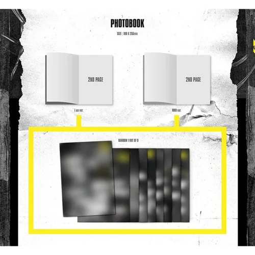 Miniatura 3 de STRAY KIDS 2nd Mini Album - I am who [ I AM Ver. ] CD + Photobook + Photocard + Lyrics Poster + FREE GIFT / K-POP Sealed