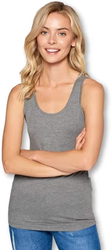 Miniatura 5 de Camiseta sin mangas de bambú extra suave para mujer, fabricada en Estados Unidos