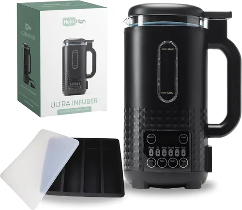 Hello High - Ultra Infusor - Descarboxilador todo en uno, máquina para hacer mantequilla y máquina infusora de aceite, lo mejor para infusiones de
