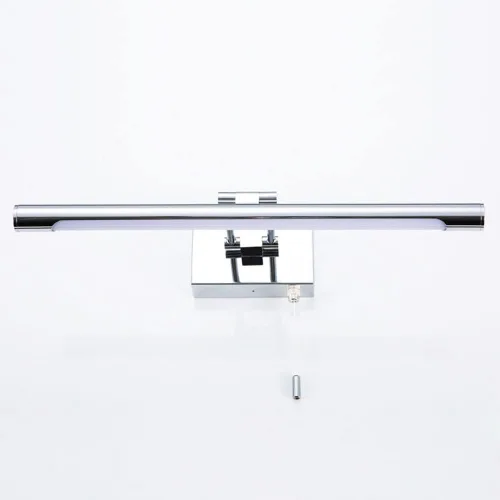 Miniatura 2 de Lámpara LED moderna para tocador de baño de 5 W, lámpara de espejo con acabado cromado, accesorios de iluminación de tocador con interruptor