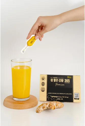 Miniatura 5 de Turmeric Essence - Tubo prémium fabricado en Corea, 140 mg, tecnología nano soluble en agua patentada por curcumina para una mayor eficiencia