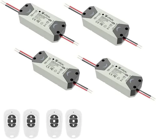 Miniatura 8 de eMylo Controlador de motor de interruptor RF inalámbrico Smart Switch Módulo de relé Interruptor de control remoto con receptor RF DC 12V 433Mhz