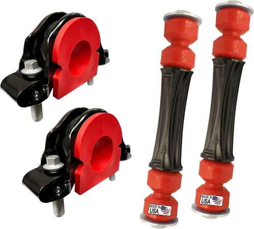 Miniatura 11 de Estabilizador de barra estabilizadora delantera de 4-6 pulgadas CODE RED Kit de eslabones de extremo resistente para Chevy Silverado Sierra 1500