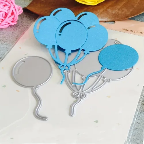 Miniatura 11 de Lapoo Festivales Plantillas de Corte Metálicas para Álbum de Recortes - Plantillas de Corte Duraderas para Álbum de Fotos de Bricolaje, Papel